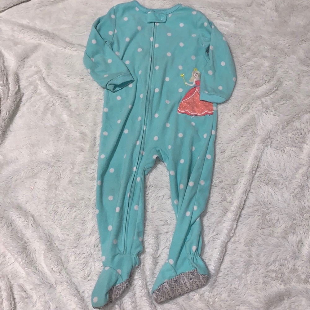 (2 for $10) Carter’s fuzzy ballerina footie/ sleeper